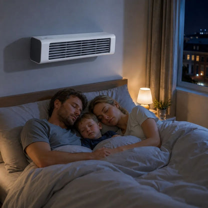 Bladeless Tower Fan with Adjustable Cooling and Remote Control