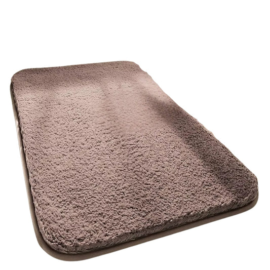 Plush Absorbent Bath Mat with Anti-Slip Backing