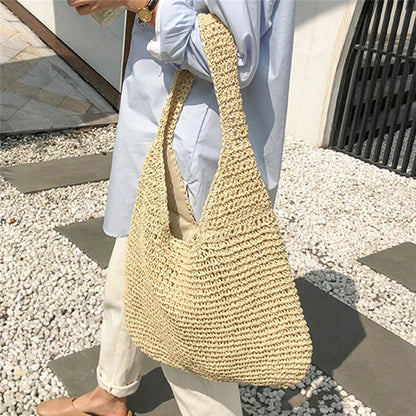 Handbag with Large Capacity and Handles