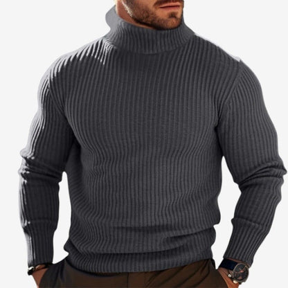 Men's Slim Fit Long Sleeve Turtleneck