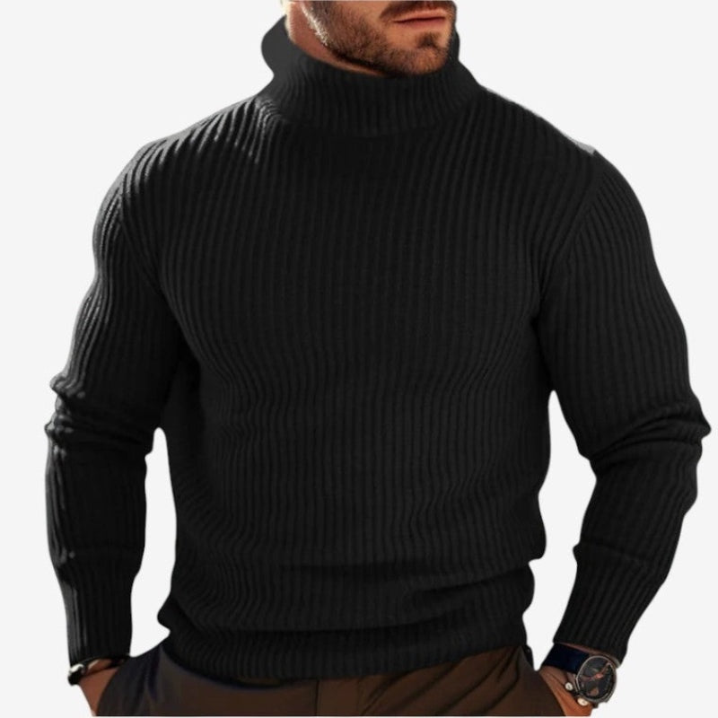 Men's Slim Fit Long Sleeve Turtleneck