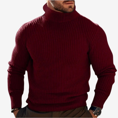 Men's Slim Fit Long Sleeve Turtleneck