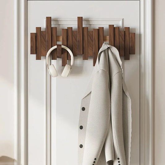 Piano-Shaped Wall Coat Rack