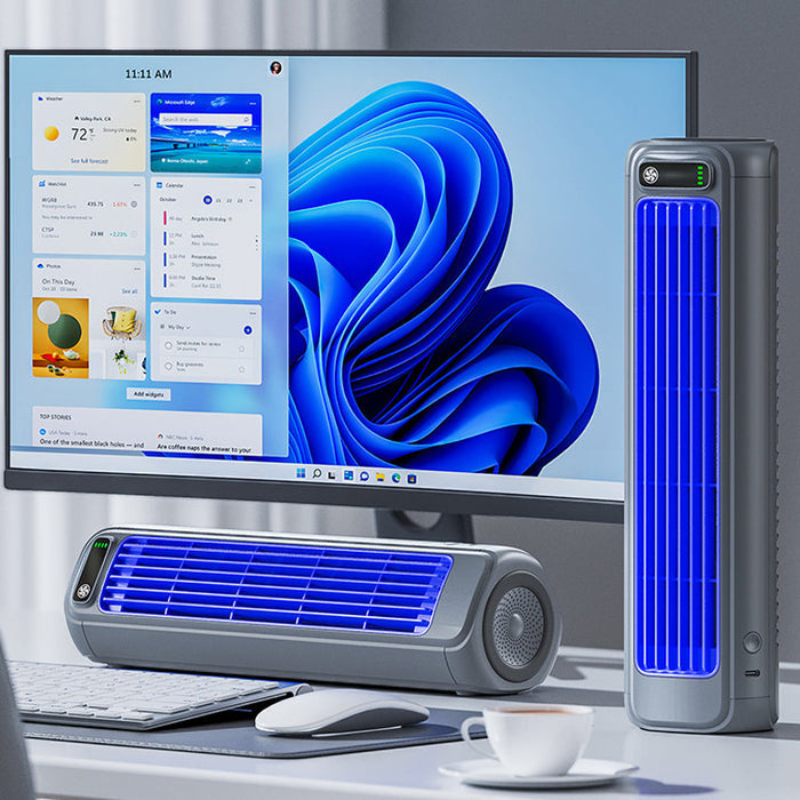 Portable Air Cooler with Adjustable Airflow