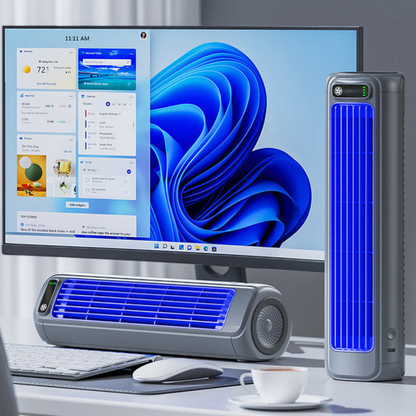 Portable Air Cooler with Adjustable Airflow