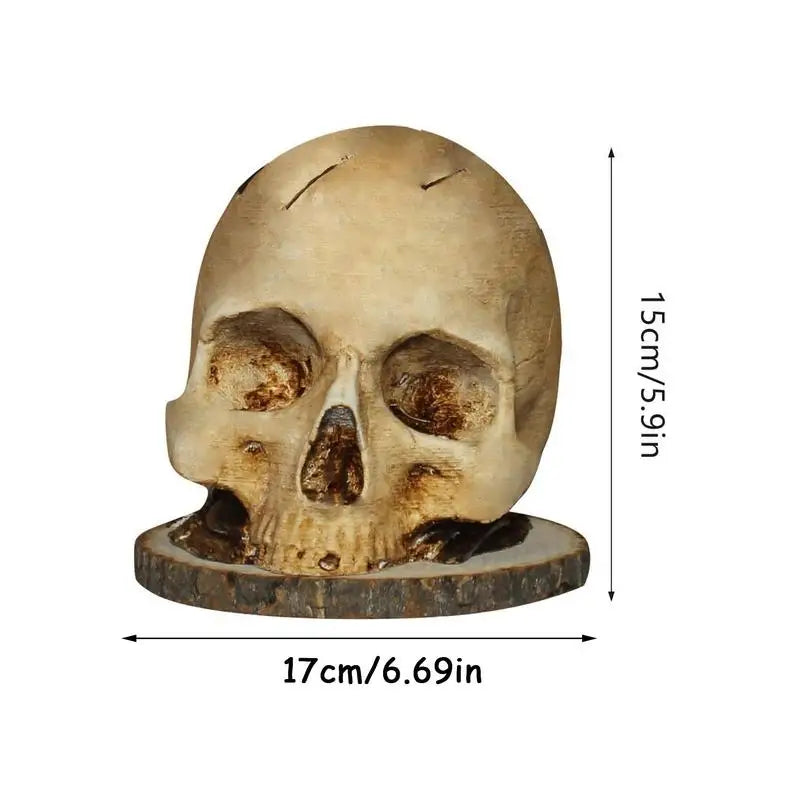 Skull-Shaped Knife Holder for Kitchen Storage