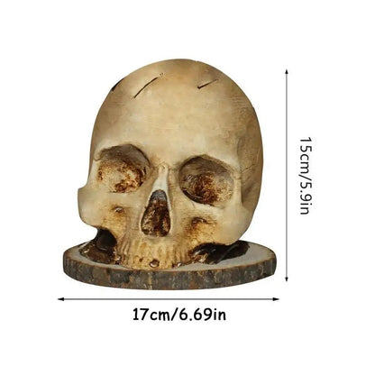 Skull-Shaped Knife Holder for Kitchen Storage
