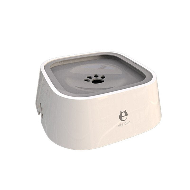 Spill-Proof Pet Water Bowl with Floating Plate Design