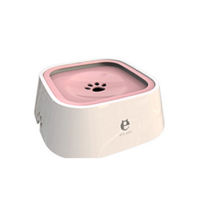 Spill-Proof Pet Water Bowl with Floating Plate Design