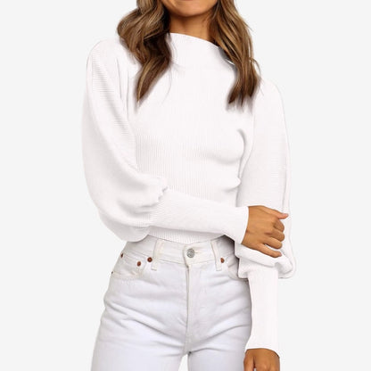 Women's Long Sleeve Turtleneck Jumper